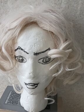 Light Blonde Short Curly Women's Wig - Unbranded#3